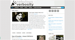 Desktop Screenshot of nebulousverbosity.com